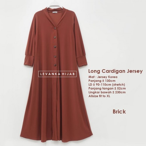 CCb-009 LONG CARDI JERSEY